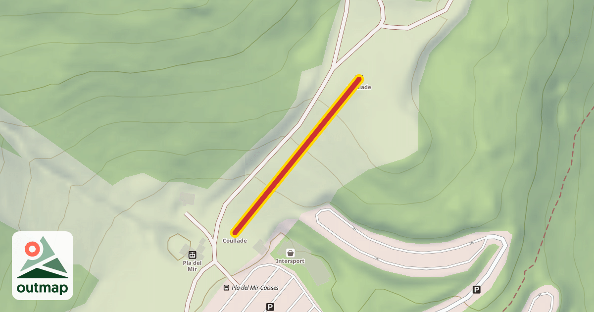 Map of Collade