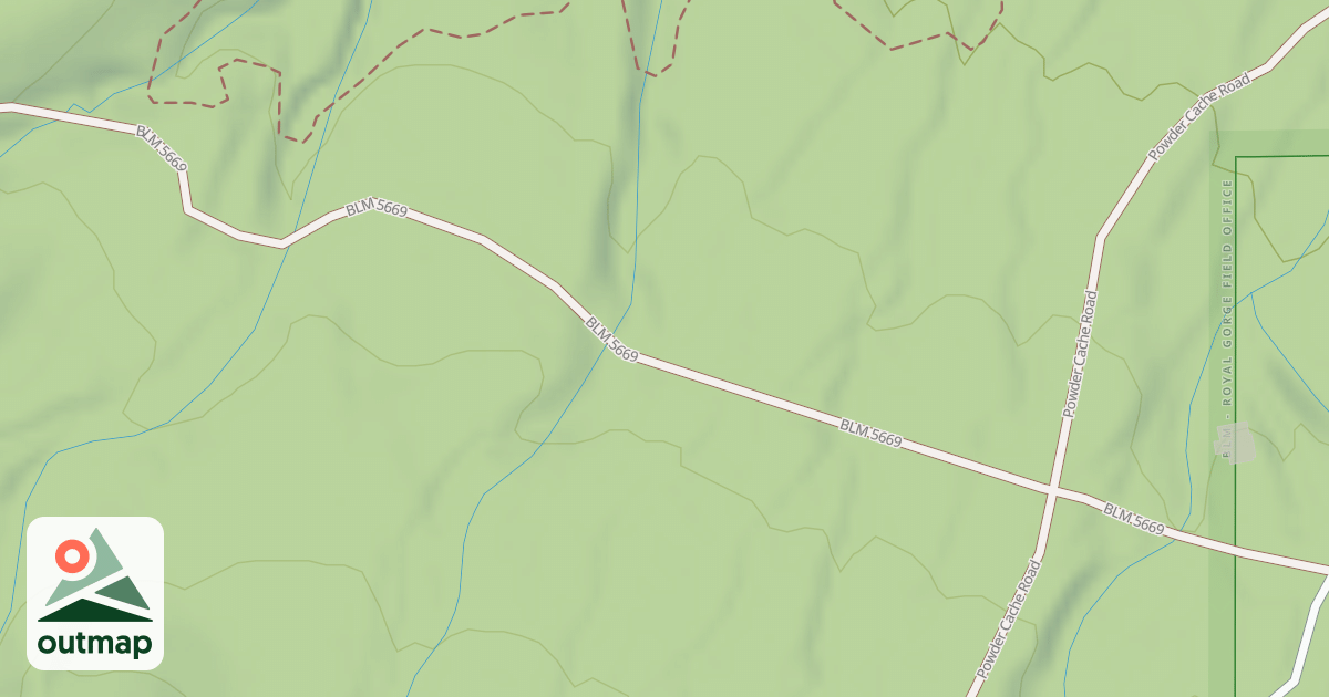 Map of BLM National GTLF Public Motorized Roads 3e4166e0-8d30-4ac0-8240-aa04cc12822d
