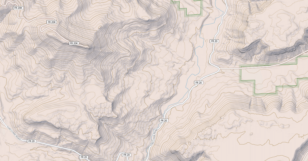 Map preview of TURKEY CREEK