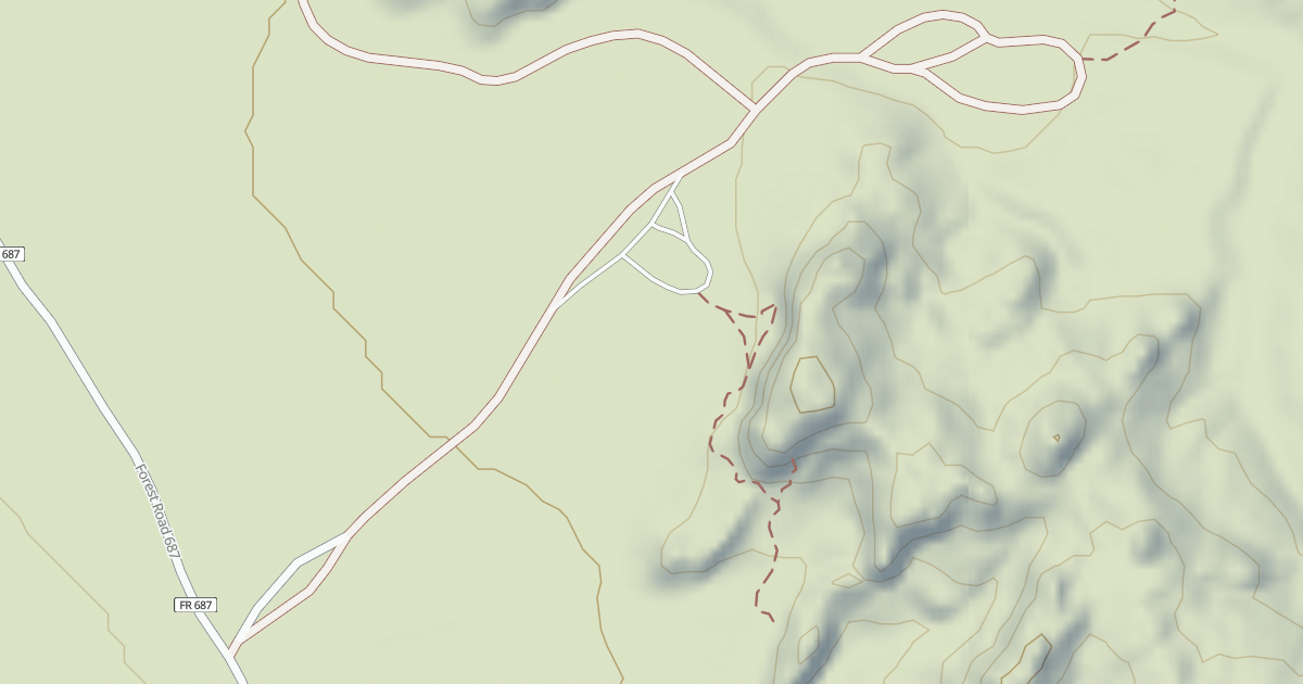 Map preview of FLATHEAD