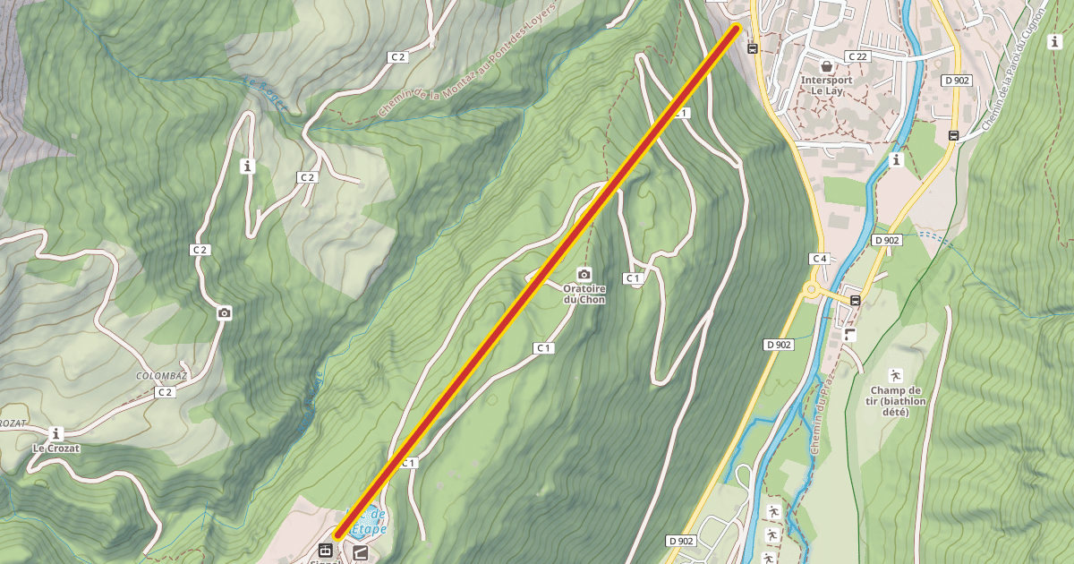 Map preview of Montjoie
