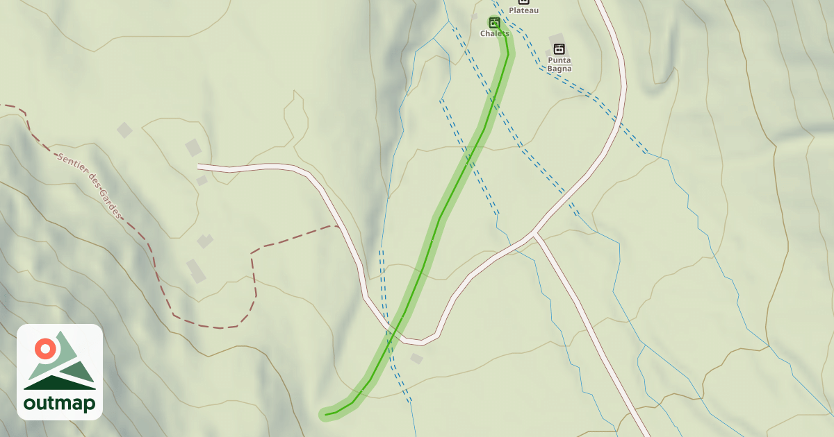 Map of Chalets