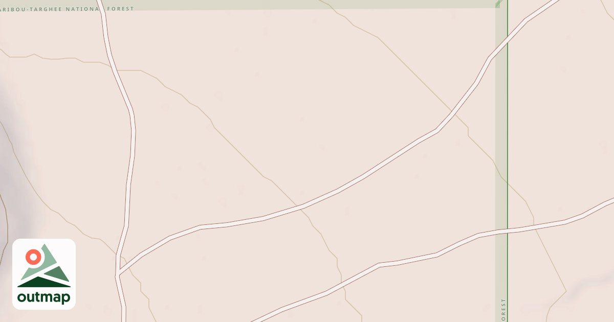 Map of MAHOGANY BUTTE
