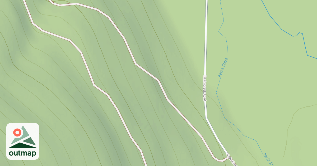 Map of BOULDER BOTTOM