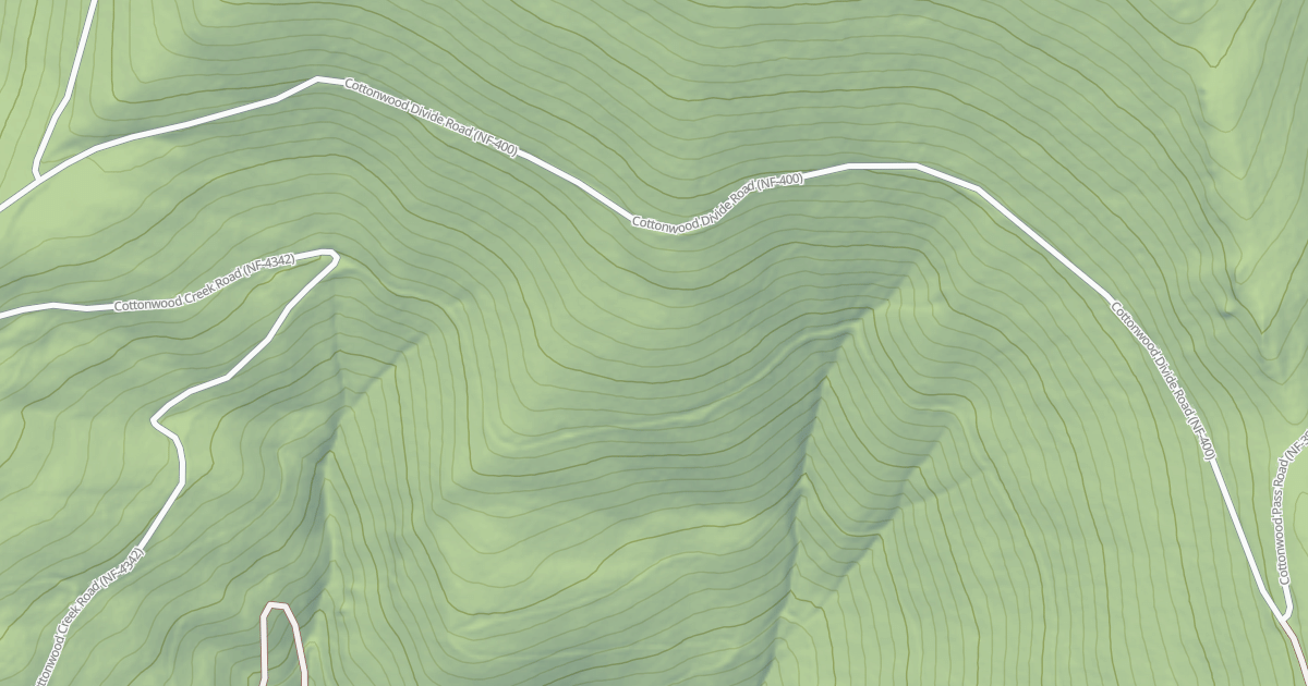 Map preview of NELSON PEAK