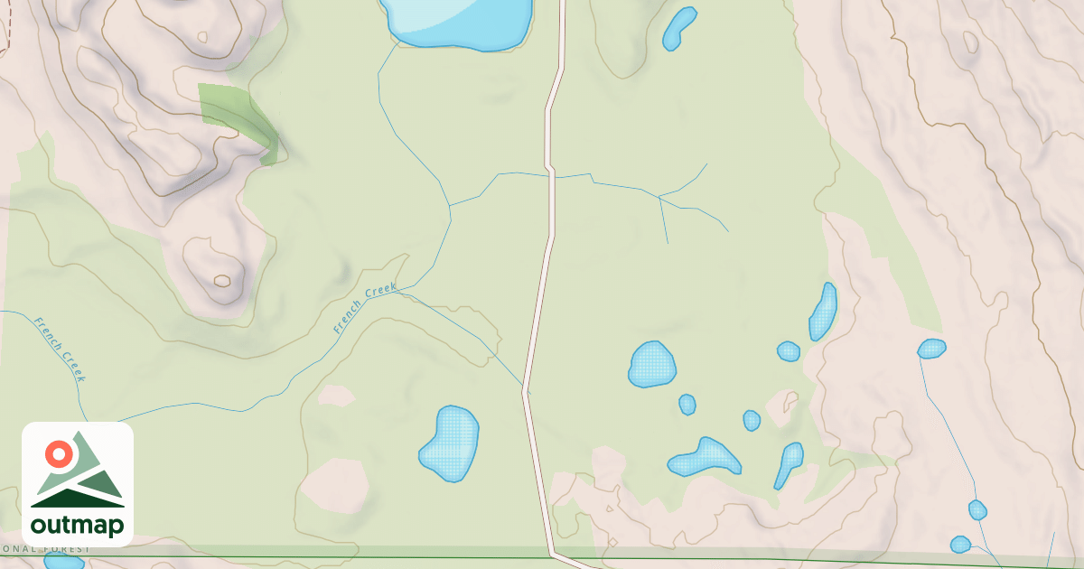 Map of BIG LAKE