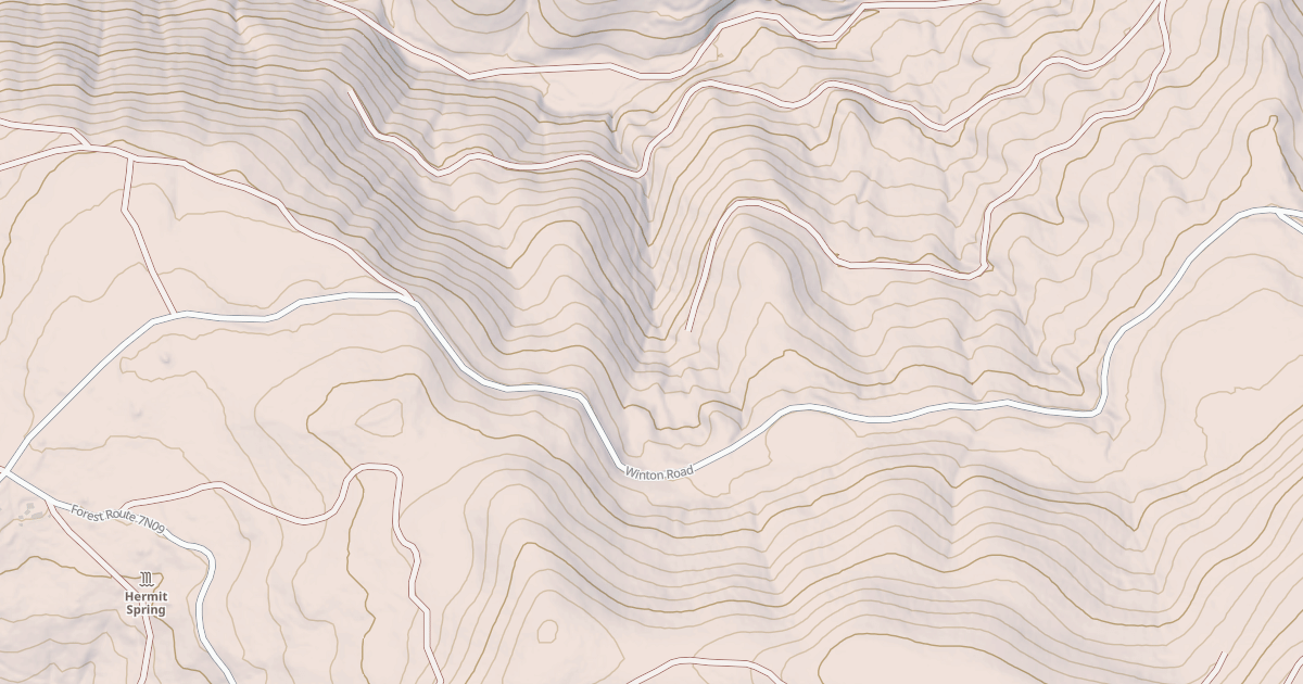 Map preview of USFS Motor Vehicle Use Map Roads {A27C42D5-2A6E-4DFB-BA6A-9633D8184F0C}
