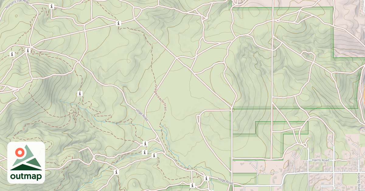 Map of HOGE ROAD