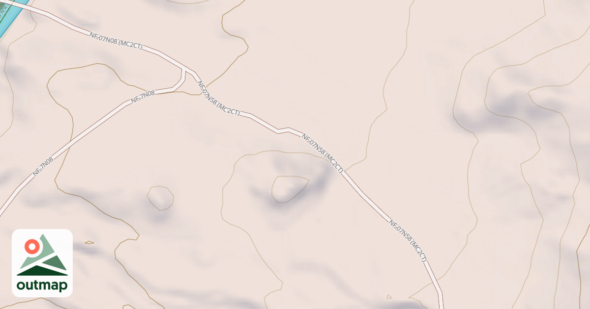 Map of USFS Motor Vehicle Use Map Roads {8E49B4AD-3A4E-4FDD-ABBC-21D8FDC15D8B}