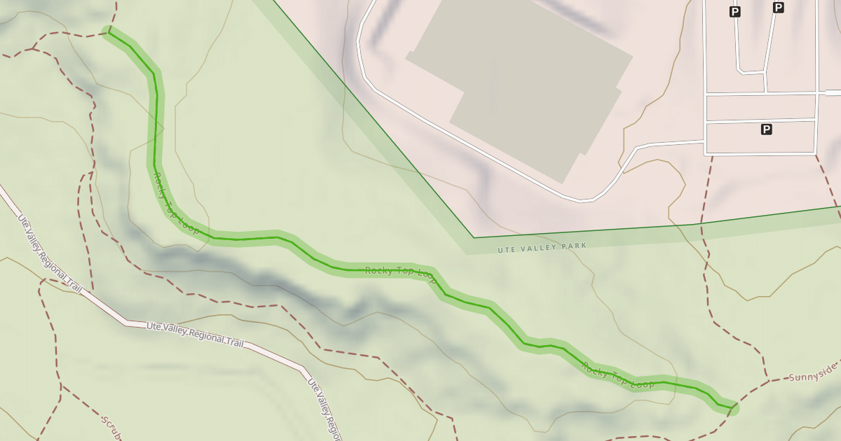 Map preview of Rocky Top Loop