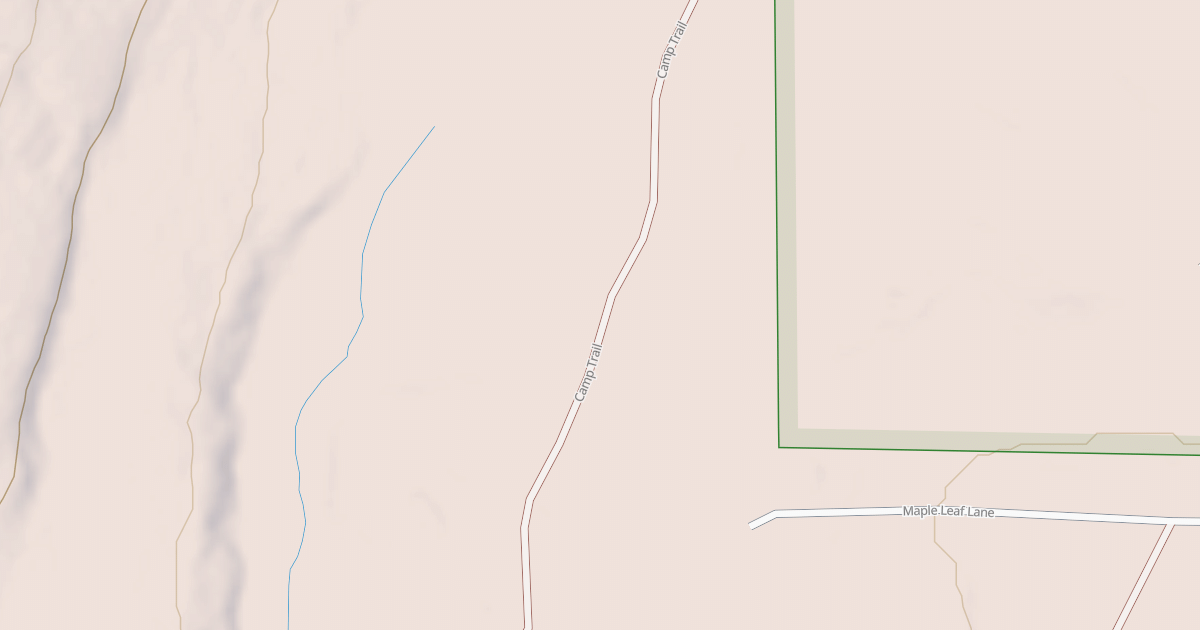 Map preview of Moose Run Trail