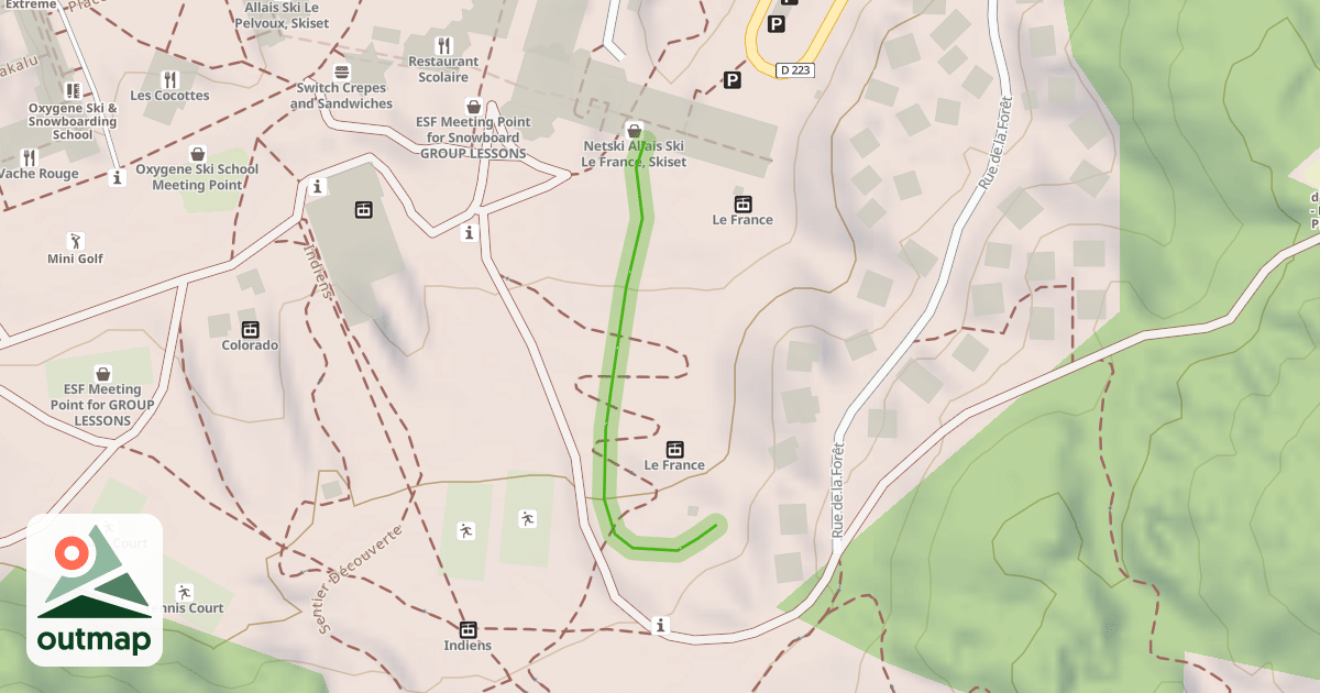 Map of Boulevard