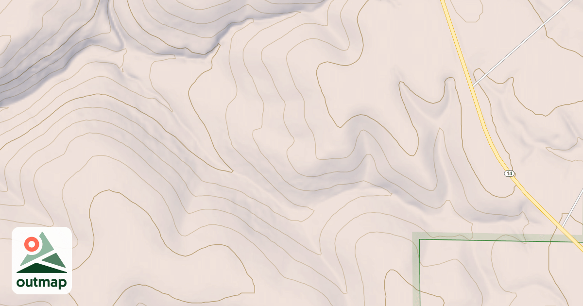 Map of INDIAN CAVE
