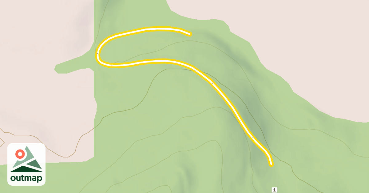 Map of Whispering Pines Trail