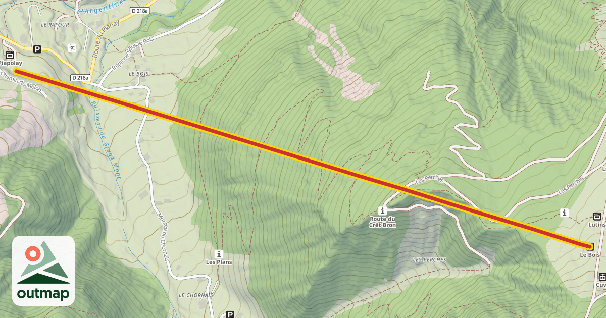Map of Le Bois