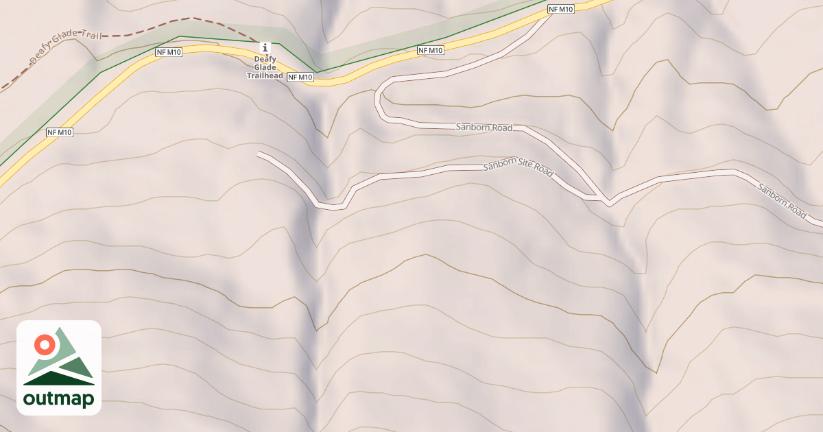 Map of SANBORN SITE