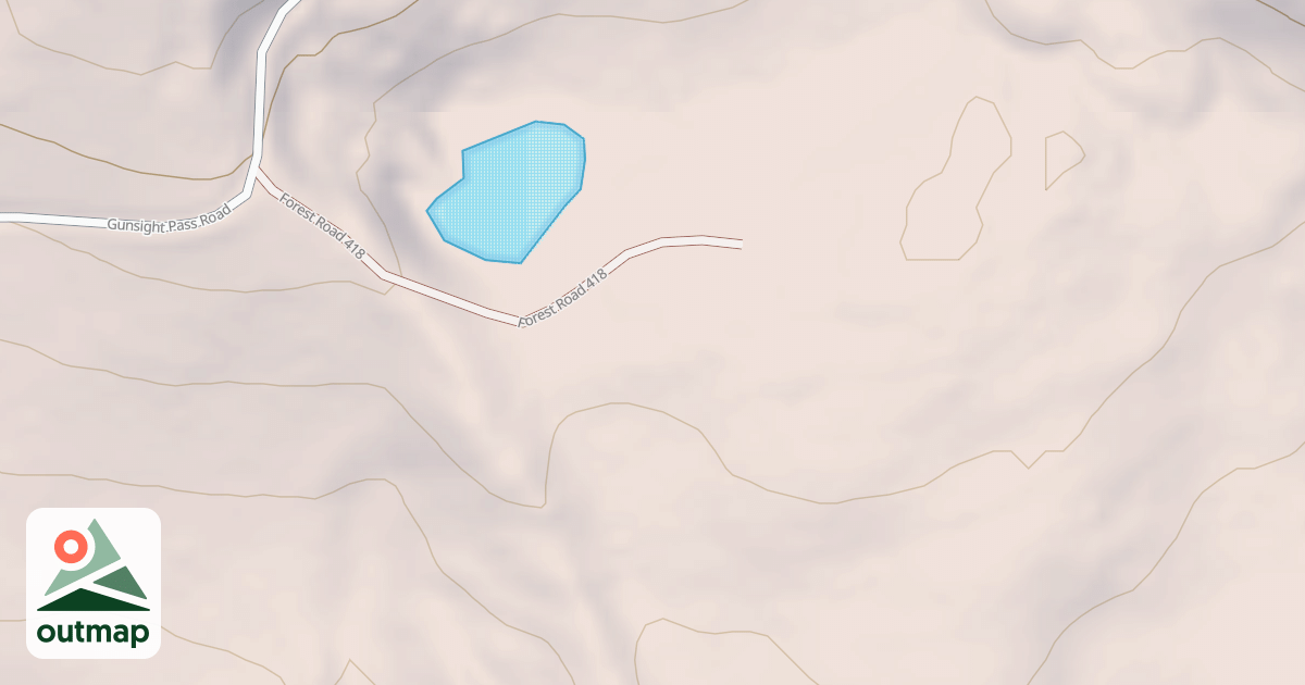 Map of BREAKNECK FLAT