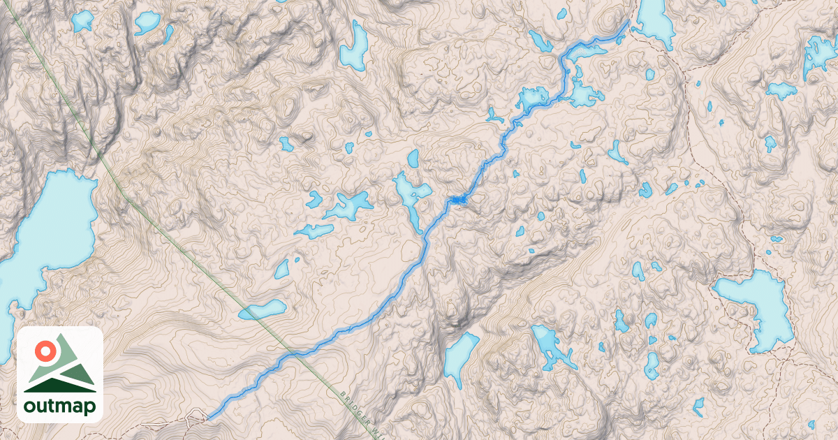 Map of Timico Trail