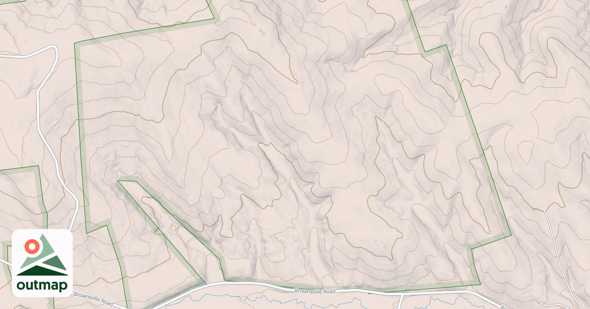 Map of BROWNSVILLE BR 1A