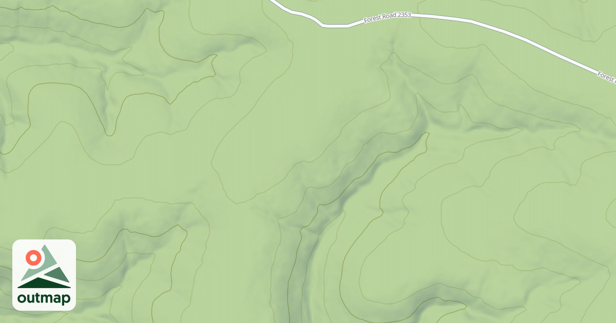 Map of WILD TURKEY SPUR A