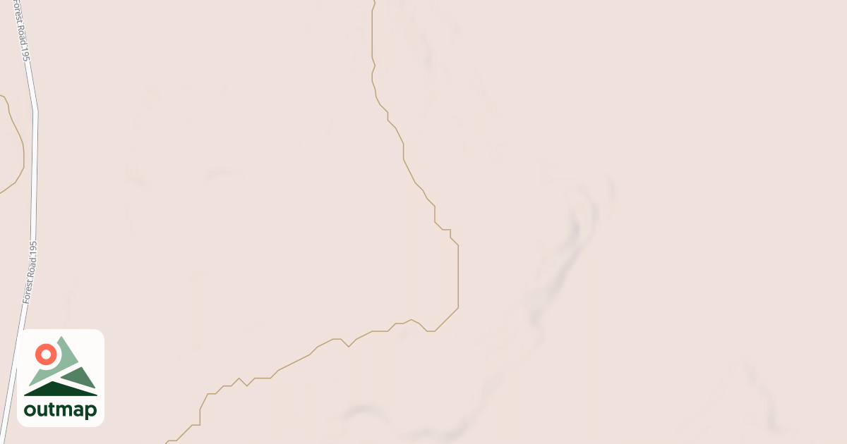 Map of FR 195D