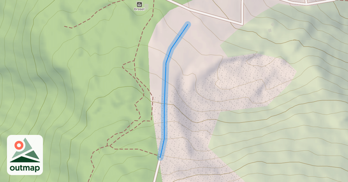 Map of Aiguille Rouge