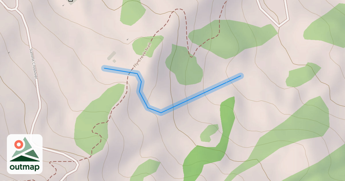 Map of to rainbow & cloudchaser lift