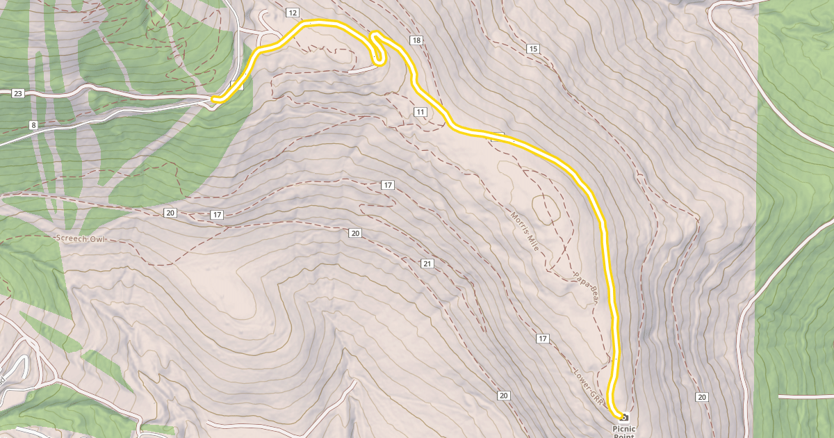 Map preview of Overland