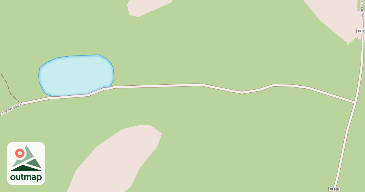Map of USFS National Forest System Roads {B2C24A81-AE36-494A-A646-14C428B013EA}