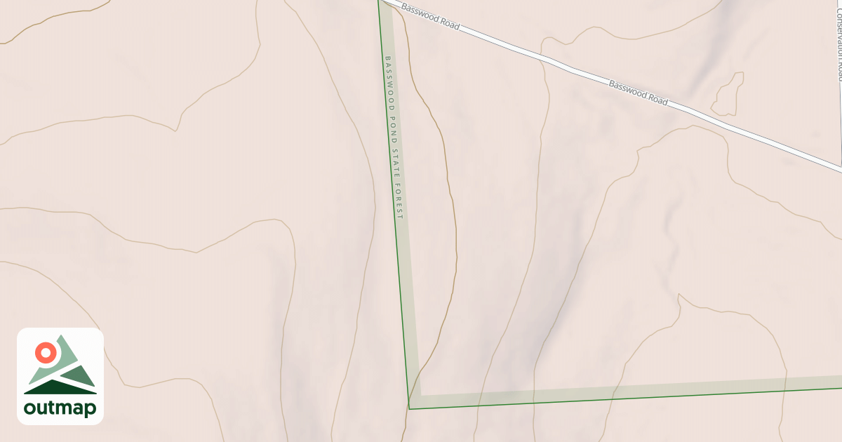 Map of Snowmobile Trail