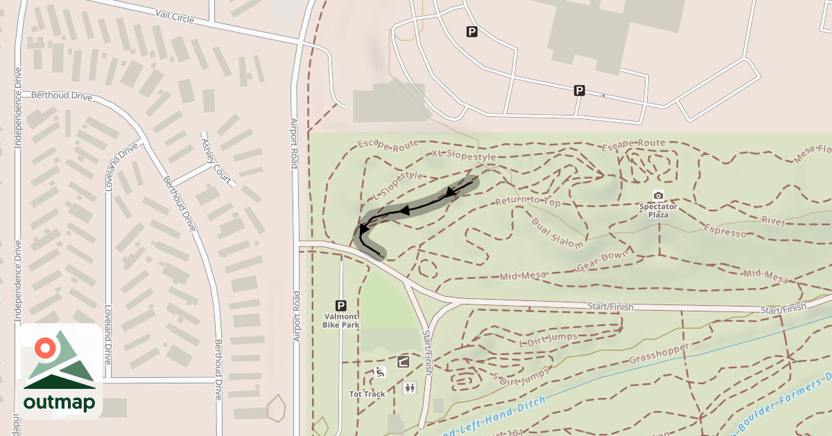 Map of M Slopestyle