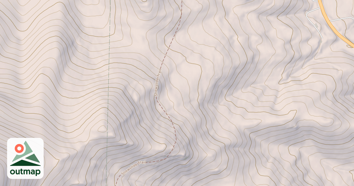 Map of Snowslide