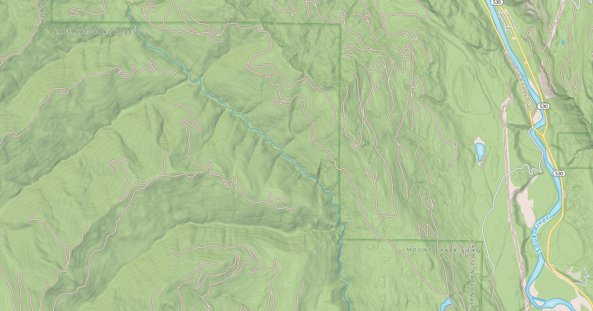 Map preview of RINKER RIDGE
