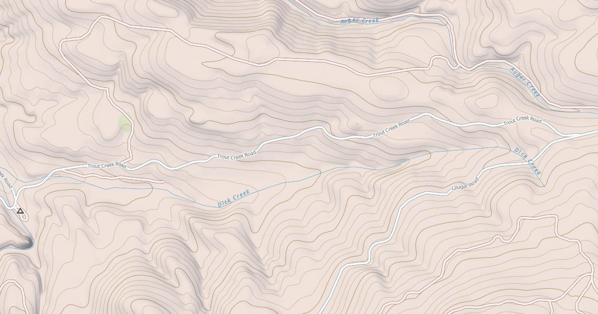 Map preview of USFS Motor Vehicle Use Map Roads {36C2932F-F7EB-4DB1-AA89-F712CCA156BA}