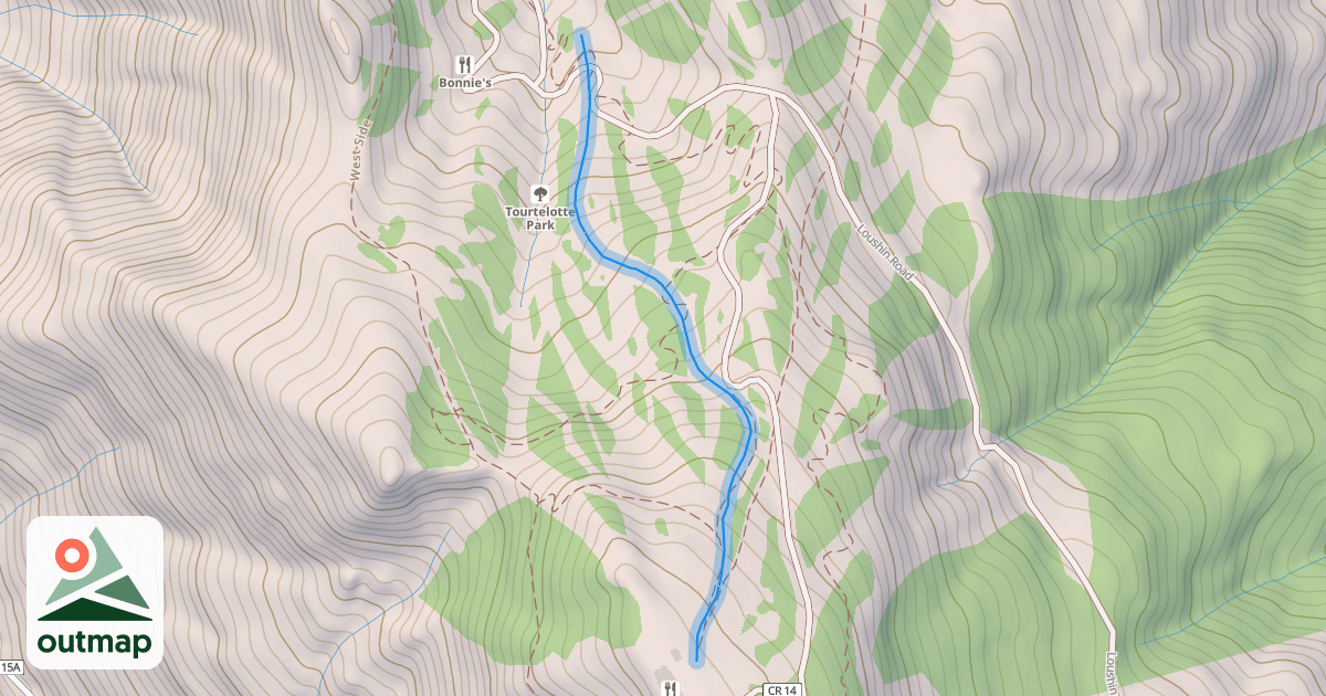 Map of Silver Bell
