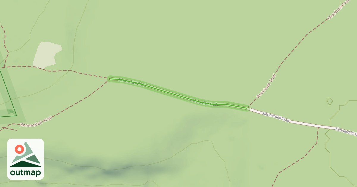 Map of Kennerdell Trail