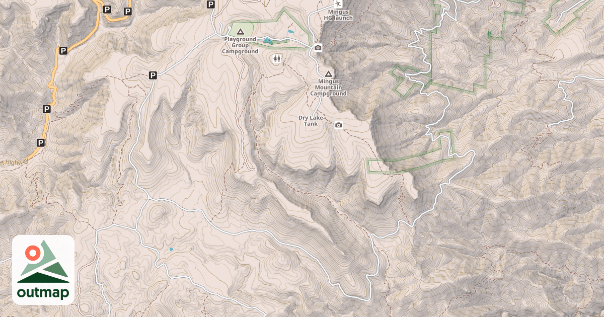 Map of ALLEN SPRING