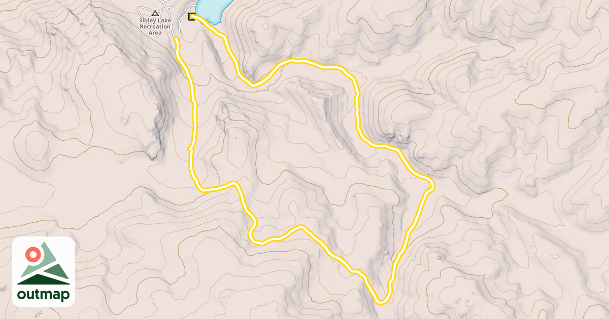 Map of Prune Creek Loop