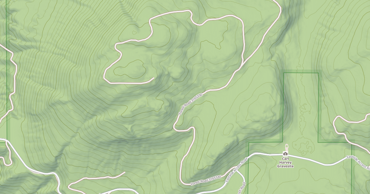 Map preview of USFS Motor Vehicle Use Map Roads {72F4F8D0-ADA8-4AE8-A1C8-8BB418DE69F4}