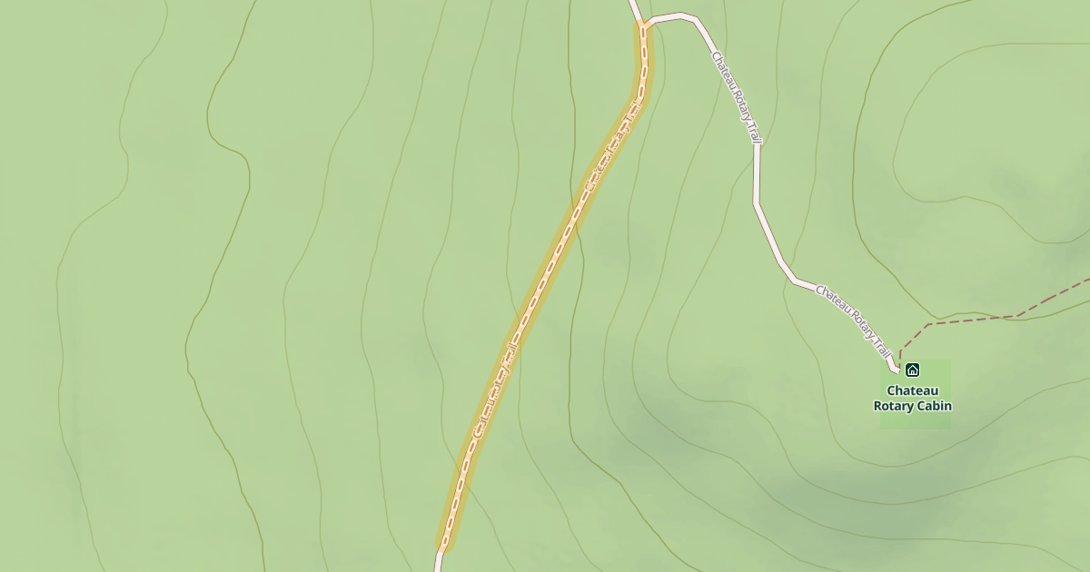 Map preview of Chateau Rotary Trail