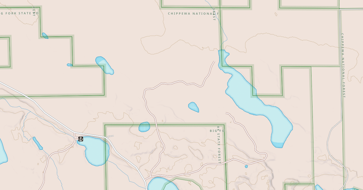 Map preview of DAVID LAKE ROAD