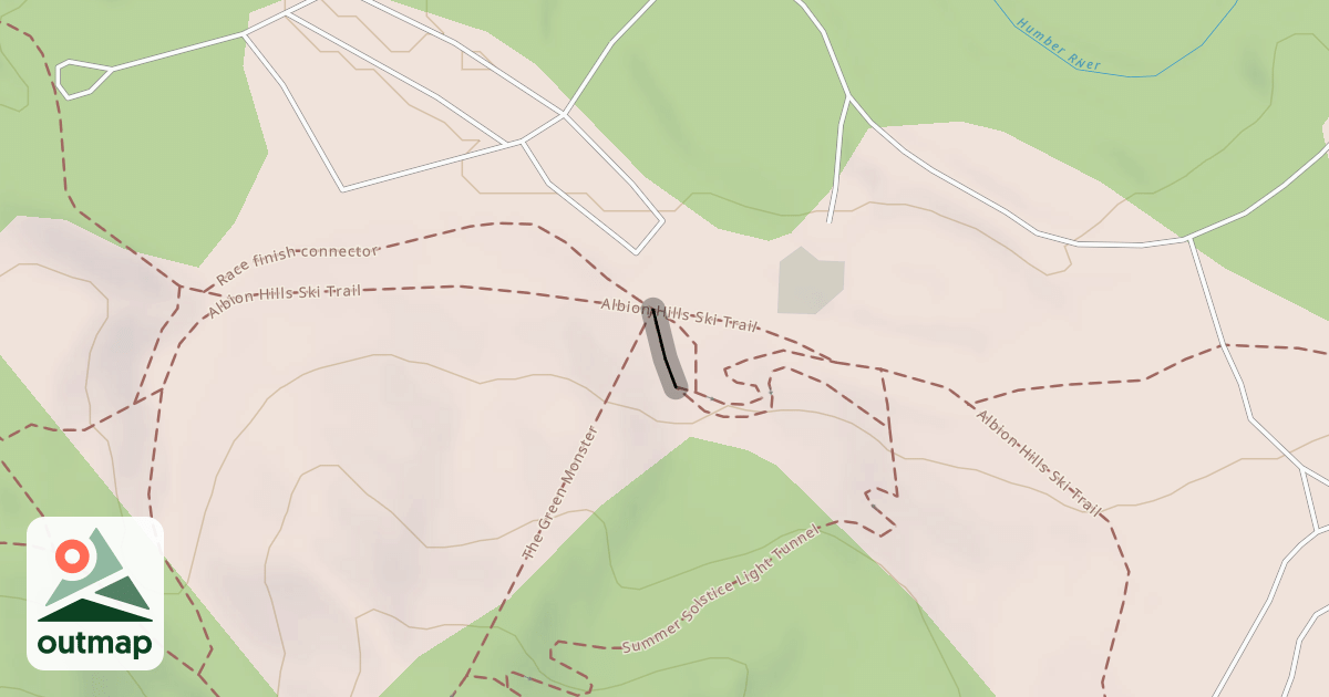 Map of Summer Solstice Light Tunnel