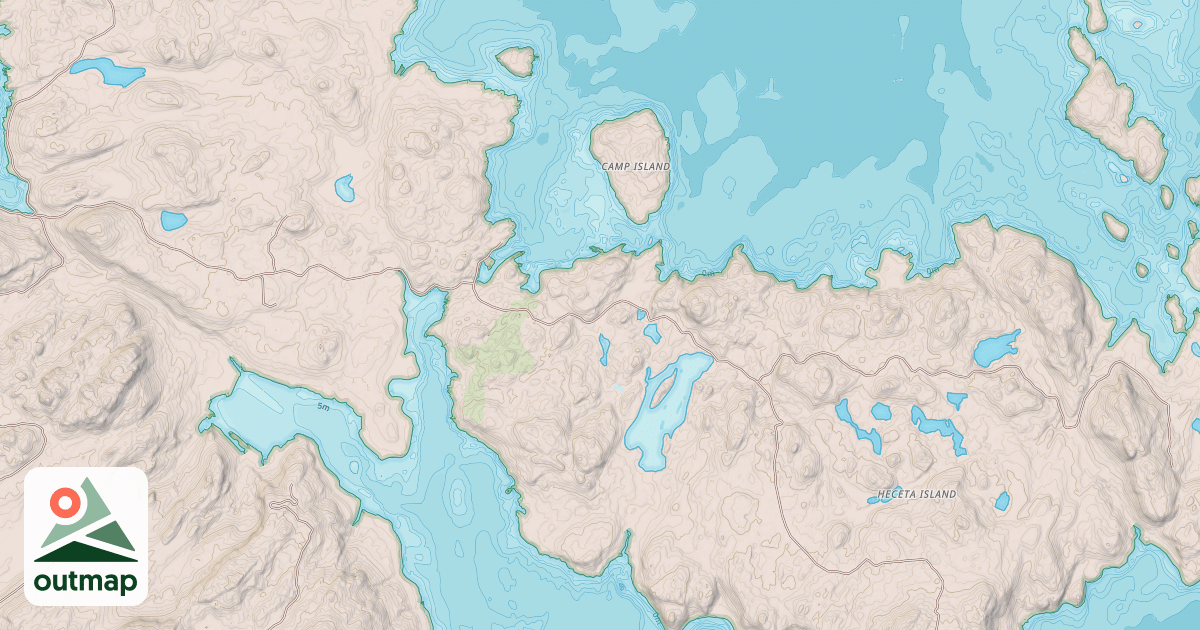 Map of PORT ALICE