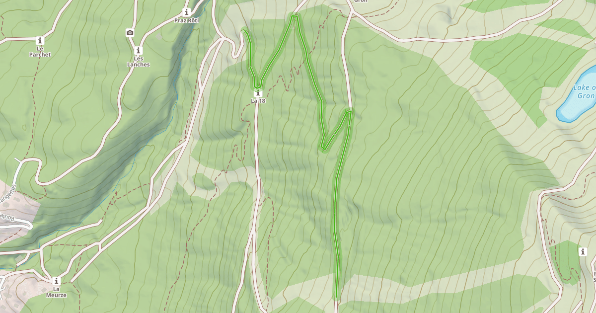 Map preview of La Forestière
