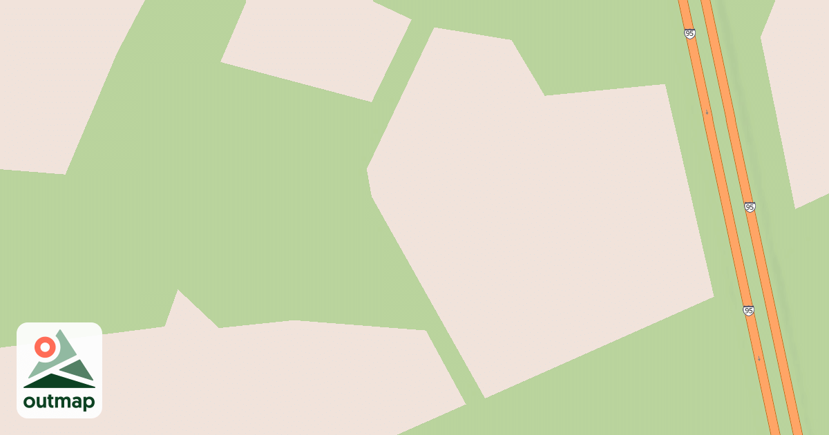 Map of Thomas Creek Area in Duval