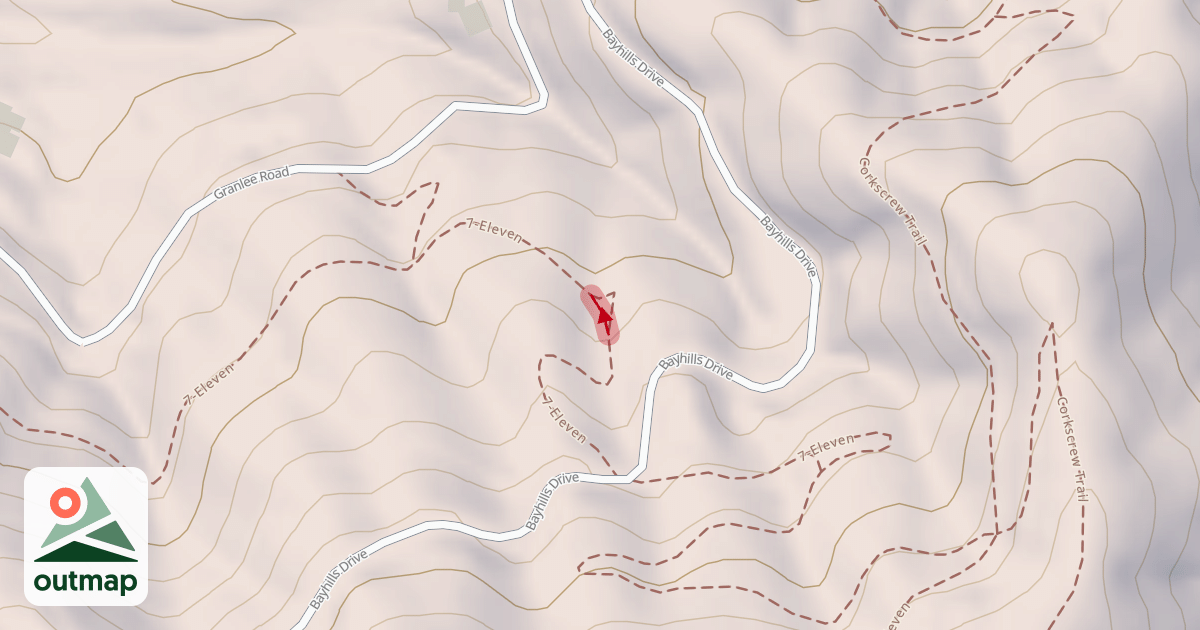 Map of 7-Eleven