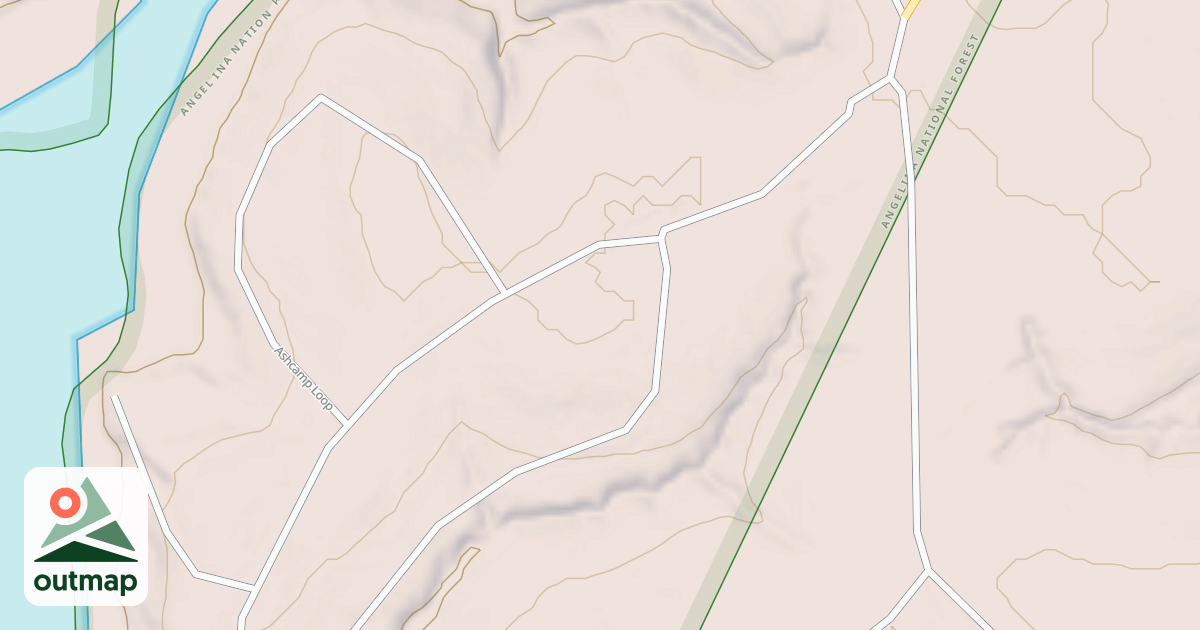 Map of HARVEY CREEK