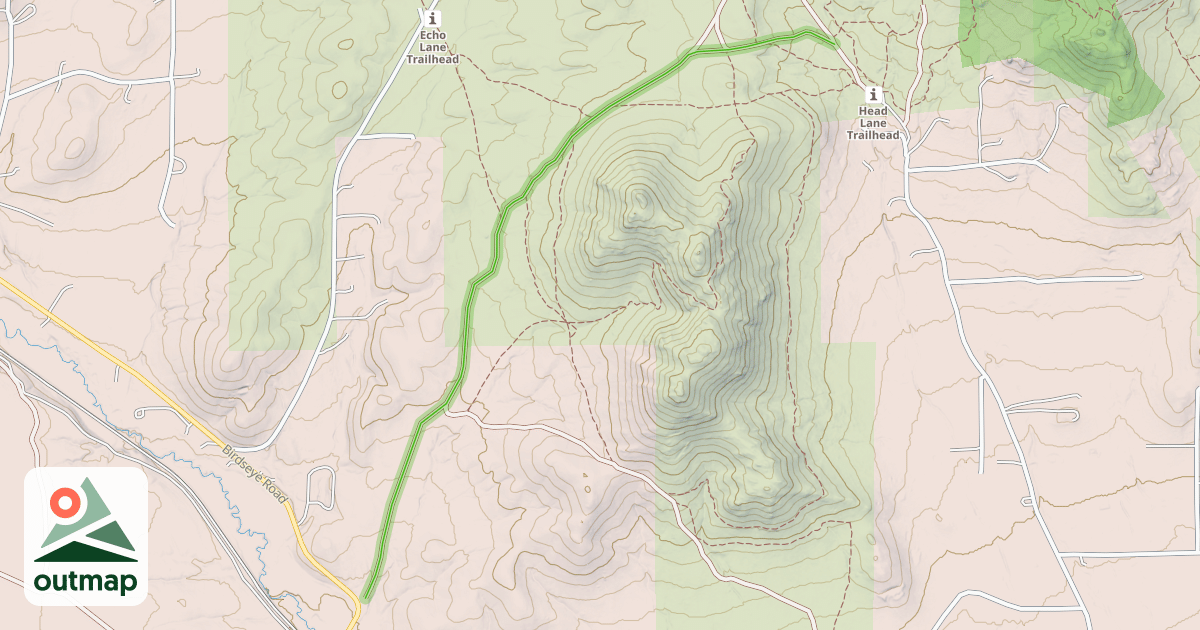 Map of Scratch Gravel Doubletrack