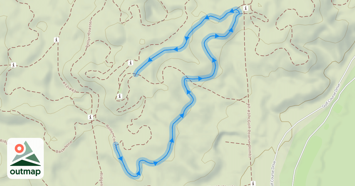 Map of Roller Coaster