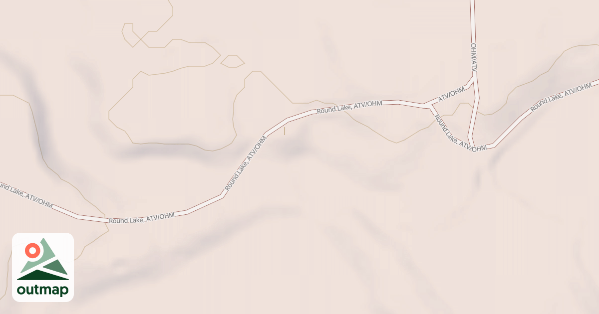 Map of Matthew Lourey State Trail